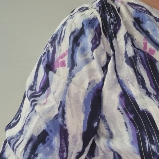 plus-size-kjole-blå