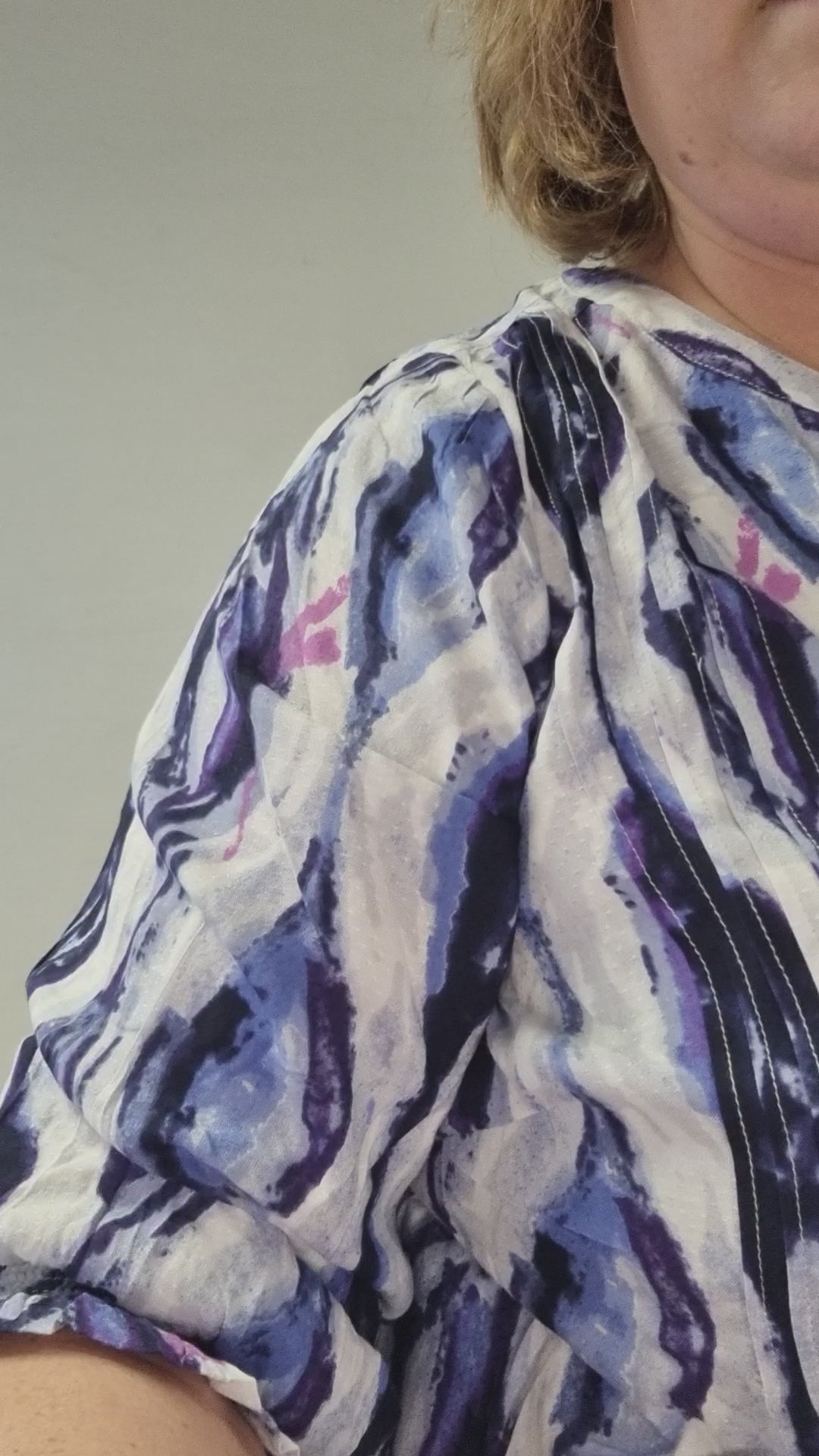 plus-size-kjole-blå