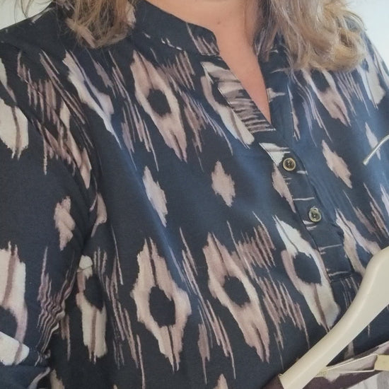 Cassiopeia tunika Birkalle brun kombi