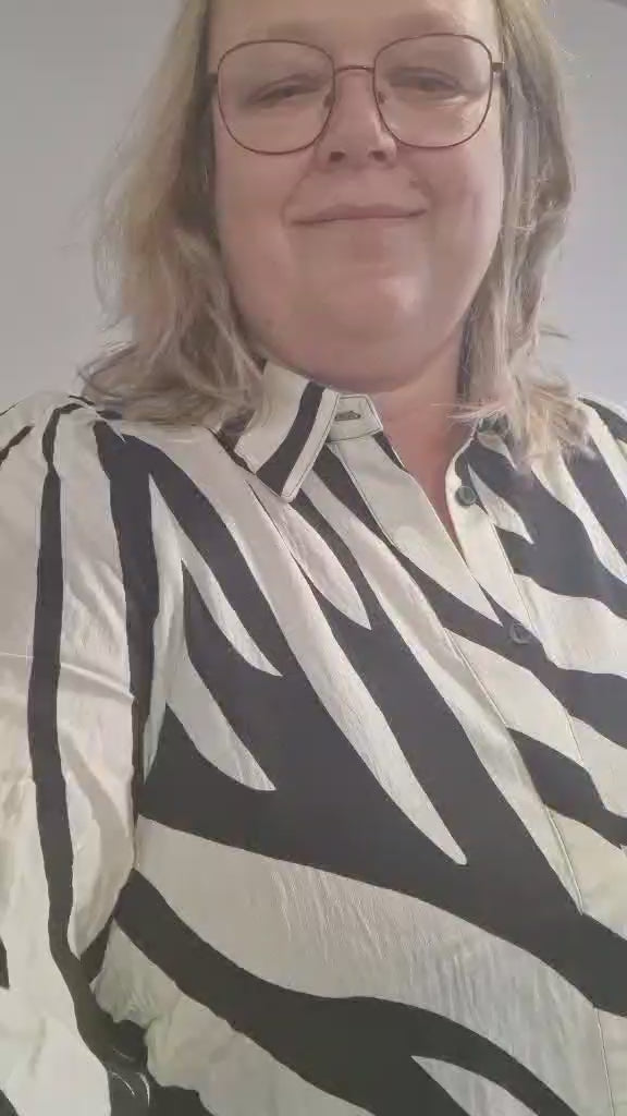 gozzip kjole GWilma sort/off white