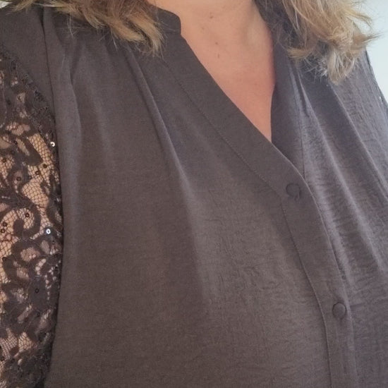 only carmakoma kjole carkammy mørkebrun