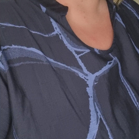 Gozzip kjole GJasmin navy