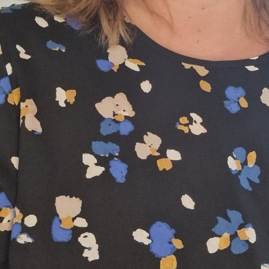 Only Carmakoma kjole Carpetrea sort kombi