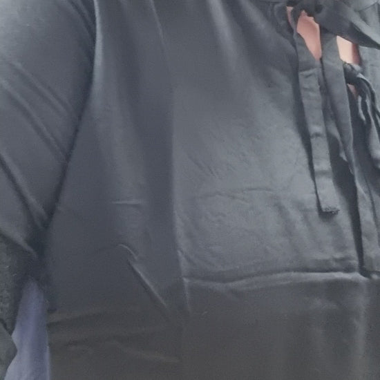 Zhenzi plusszie kjole sort