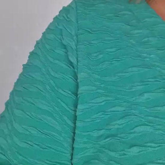 Pont Neuf bluse PNCam aqua grøn