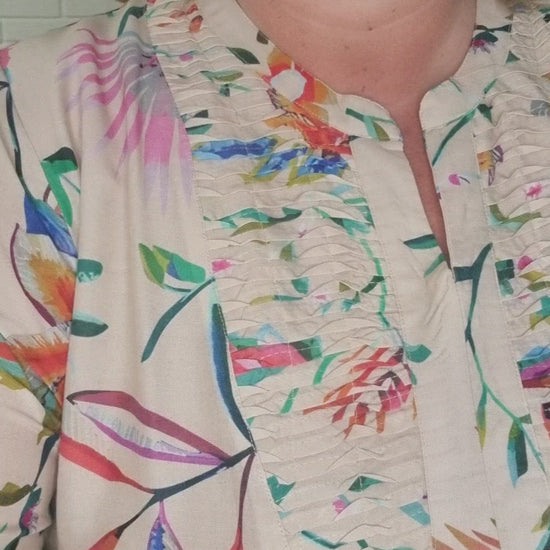 Mapeo kjole plus size Maria print 4