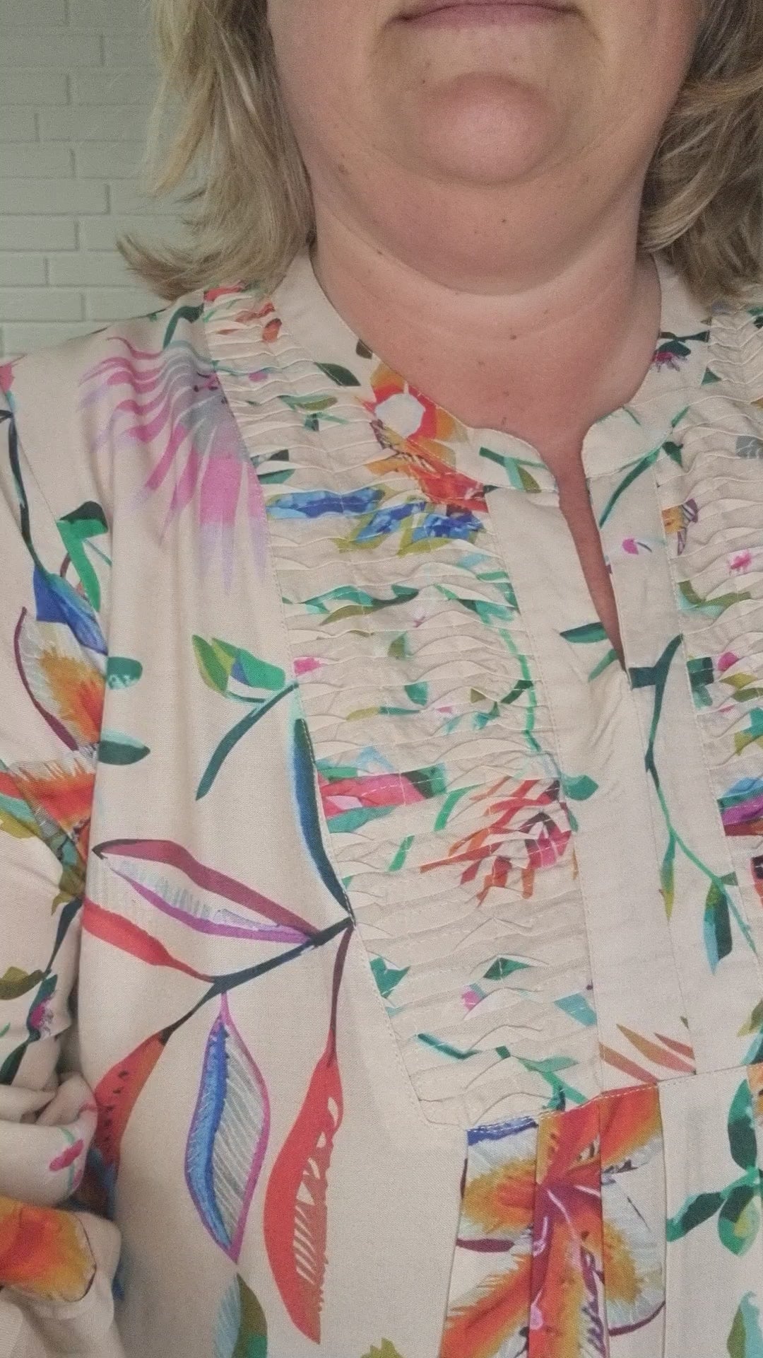 Mapeo kjole plus size Maria print 4