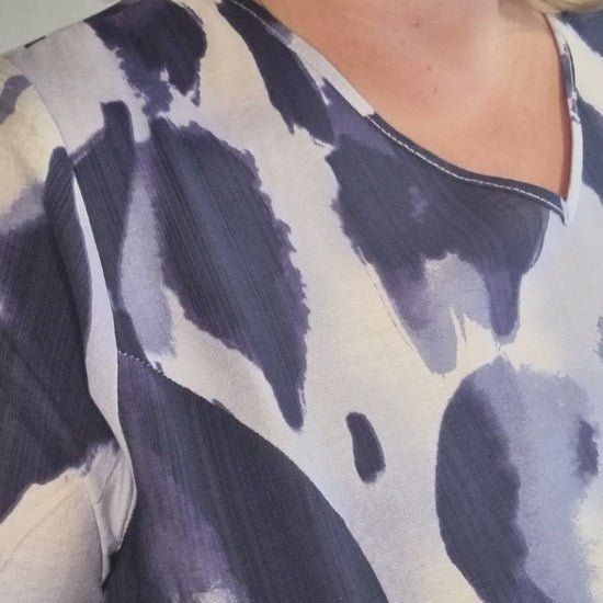 studio kjole SBirgitte blå