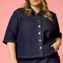 Anyday skjorte any-Pome 411 denim