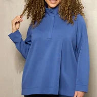 Zhenzi sweat bluse Mya blå 1033