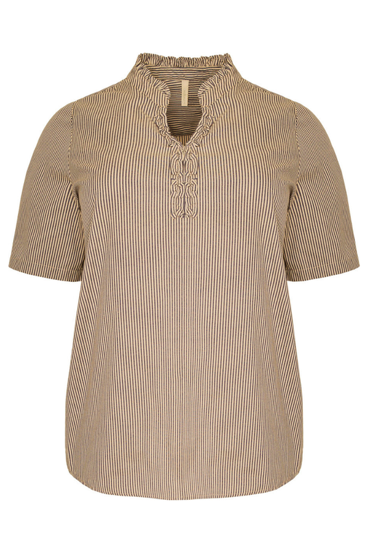 Cassiopeia bluse Damimmi sand kombi