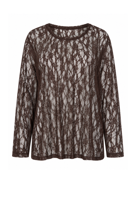Cassiopeia bluse Glirette – brun