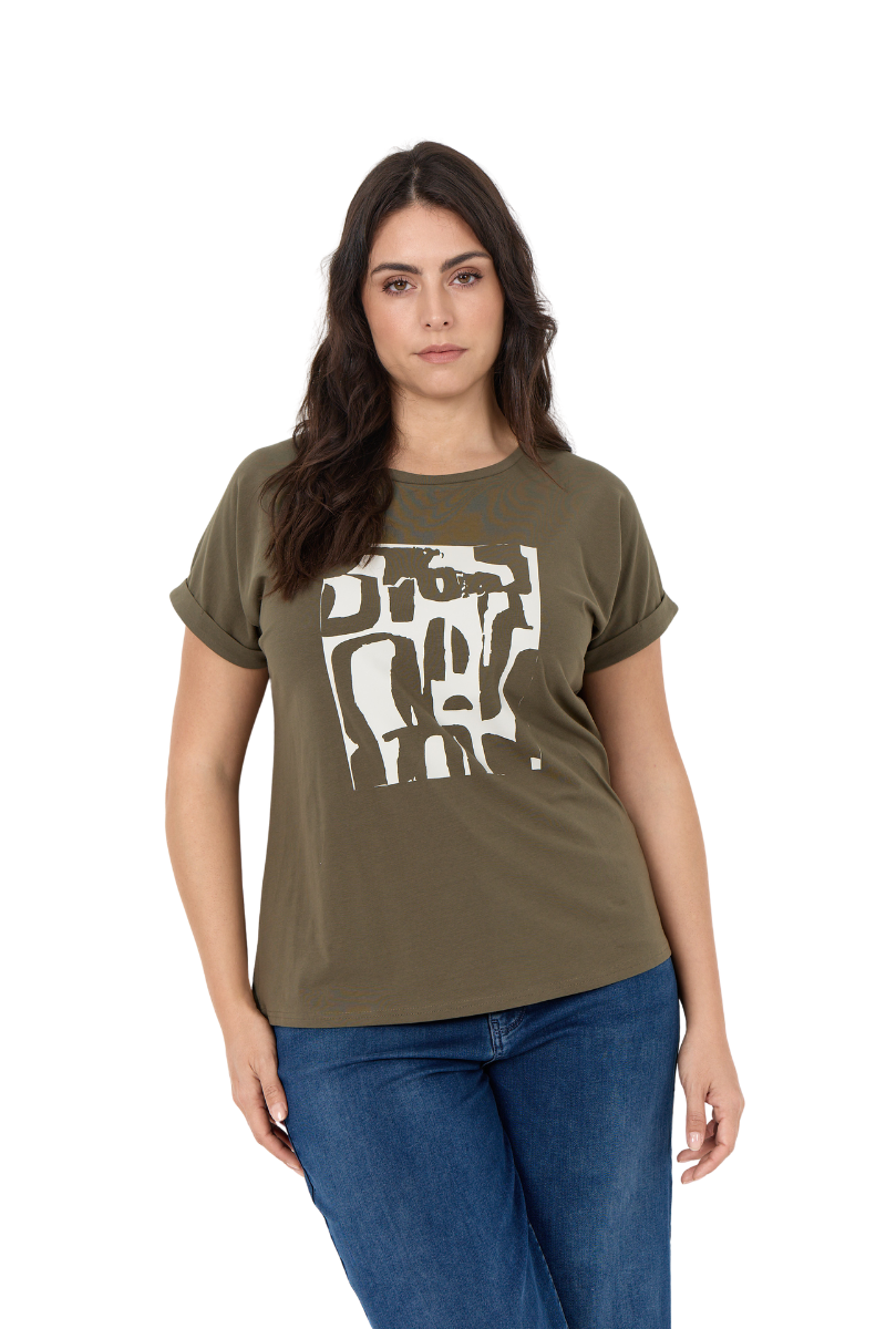 Wasabi t-shirt WA-Helene 3 - grøn