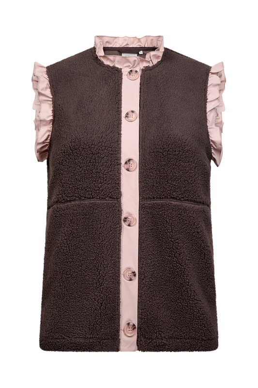 Wasabi vest WA-Nettie 12 - brun