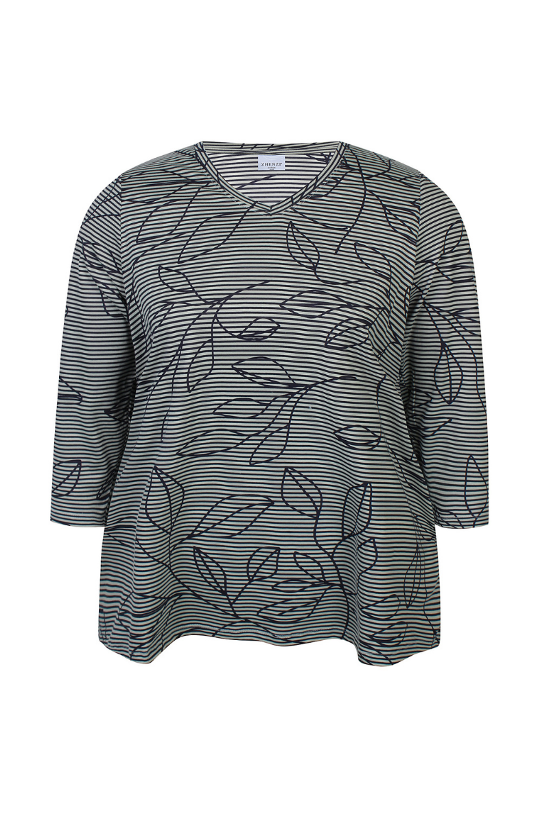 Zhenzi T-shirt Alberta 1506 Navy