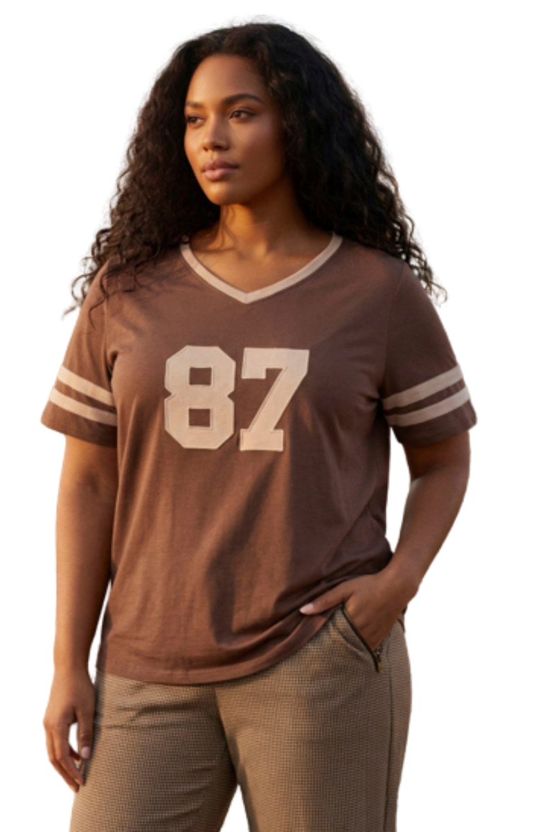 Cassiopeia bluse Gamette brun