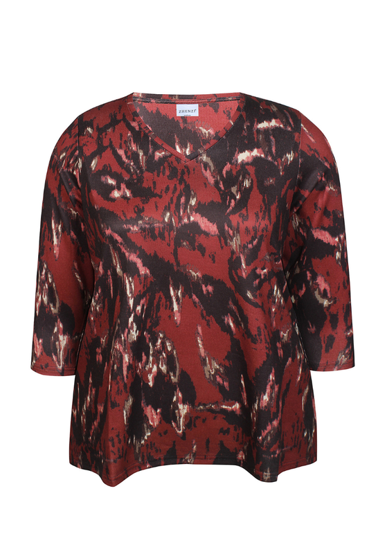 Zhenzi bluse Ainsley 1489 rød