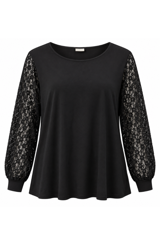Only Carmakoma blondebluse CAREEFA - Sort