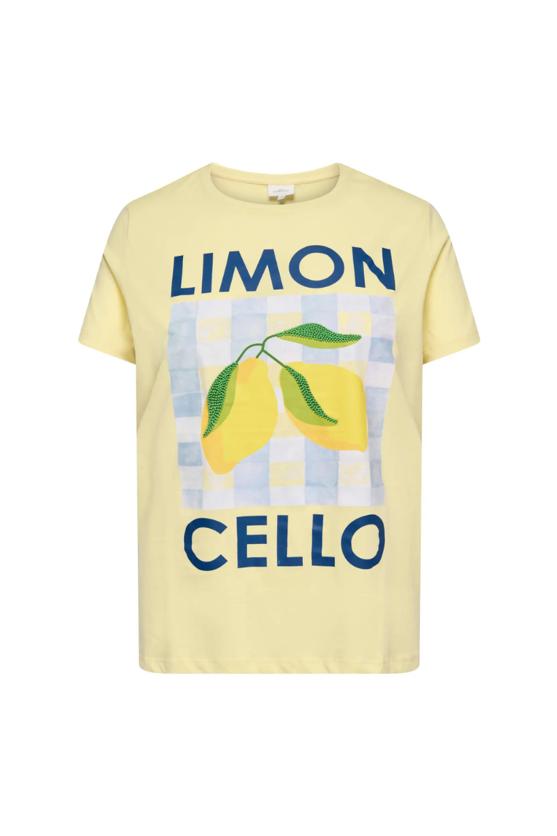 only carmakoma t-shirt carines gul