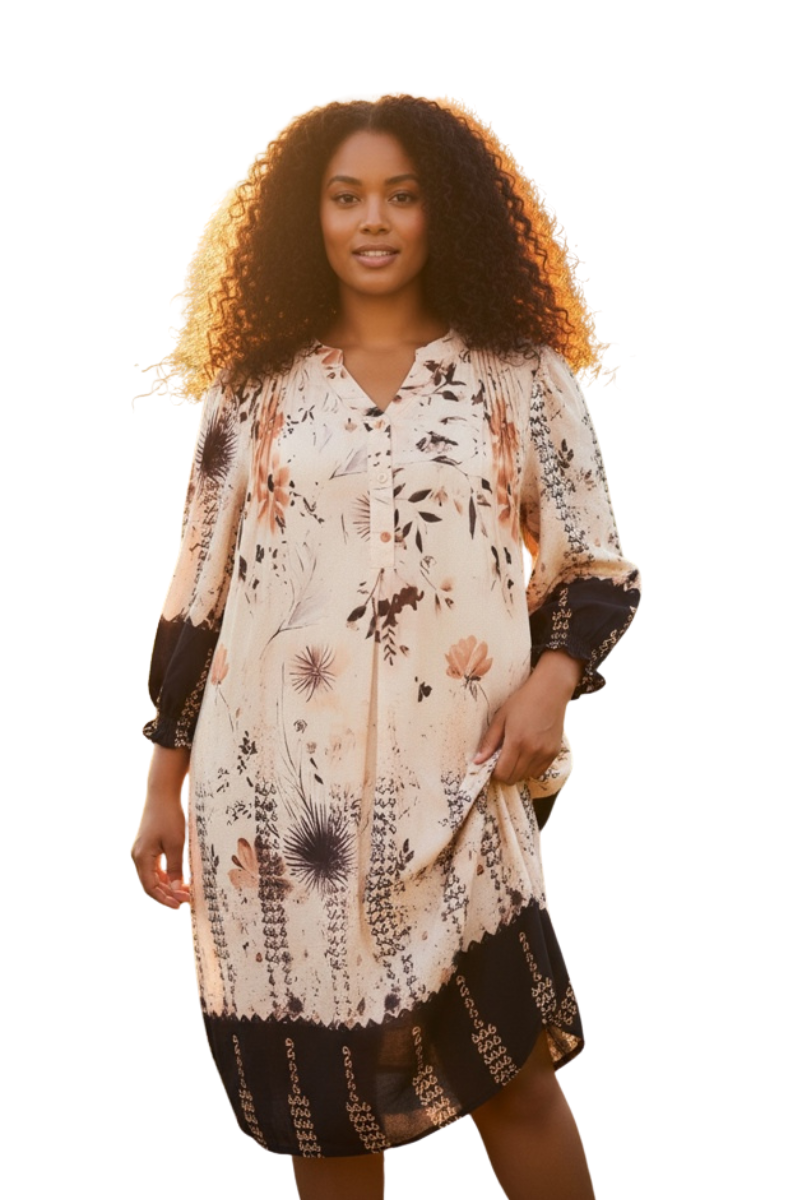 cassiopeia kjole chilette dress sand kombi