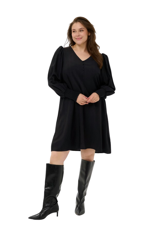 kaffe curve kjole KCsofia sort