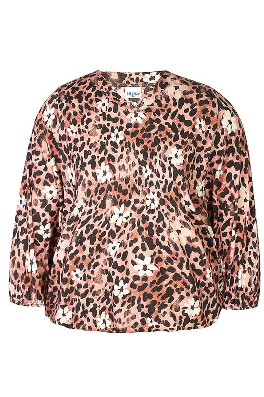 Zhenzi bluse ZH-Sylva 1433 rød