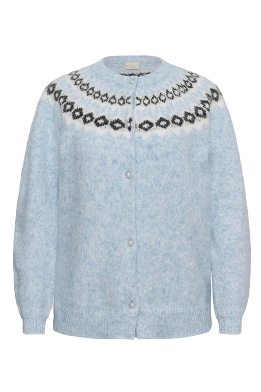 kaffe curve KCbettany cardigan lyseblå