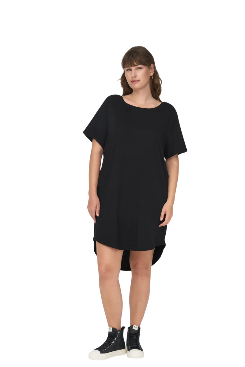 Only Carmakoma kjole carbloom may s/s dress jrs sort