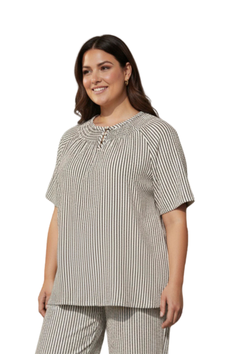 Cassiopeia bluse Anjanna – Sand
