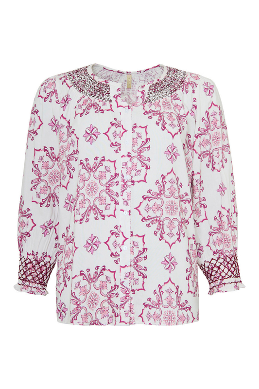 Cassiopeia bluse Fiella – Pink