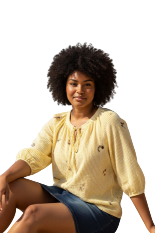 Cassiopeia bluse Joanna – gul