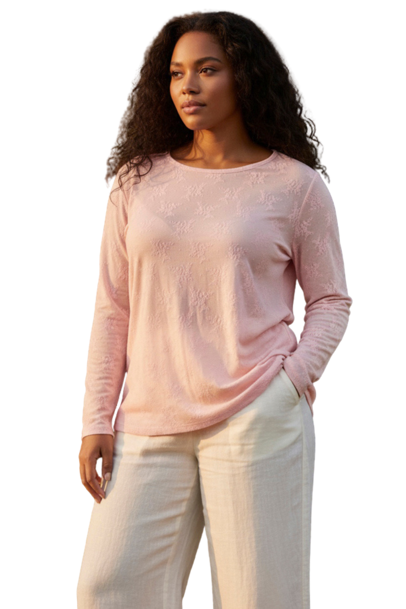 Cassiopeia Mesh bluse Gitesse 2 pink