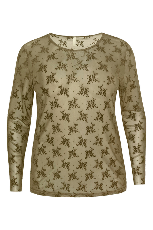 Cassiopeia mesh bluse Gitesse 2 grøn