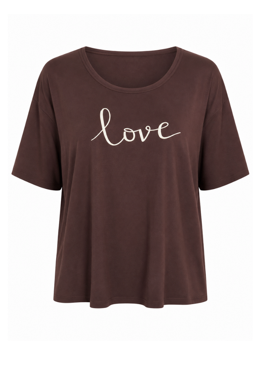 wasabi t-shirt wa-helene 8 brun