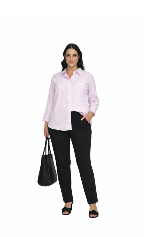 Only carmakoma skjorte caroregon pink