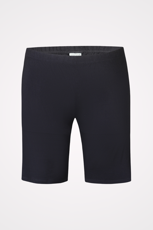 plussize sort bambus leggins