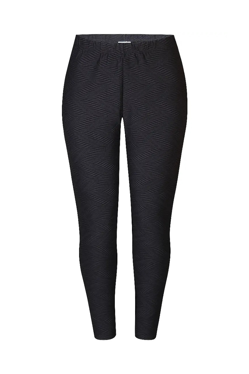 Zhenzi leggins vaffel sort Alexa