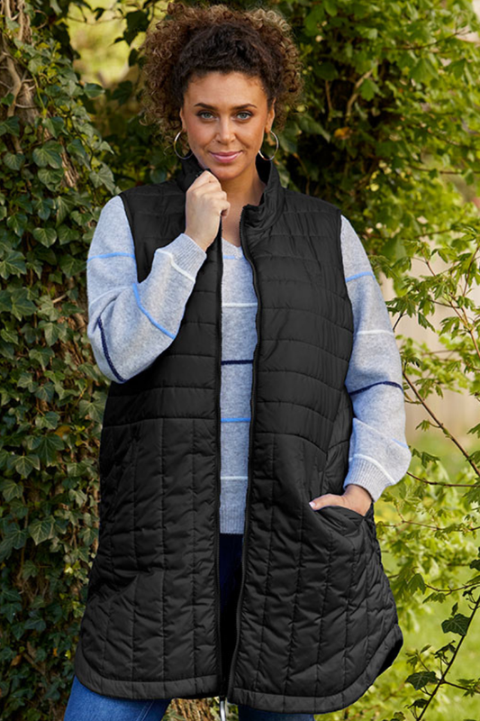 sort vest plussize