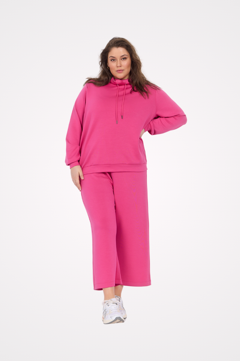 wasabi pink sweat bluse