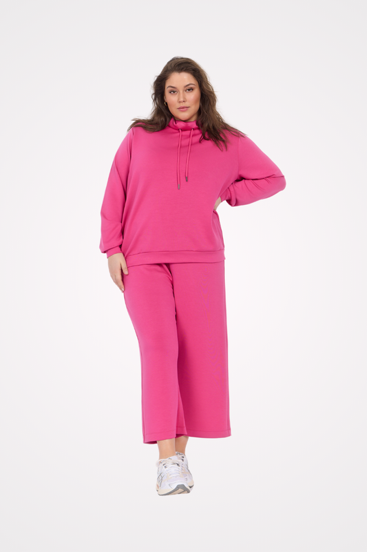 wasabi pink sweat bluse