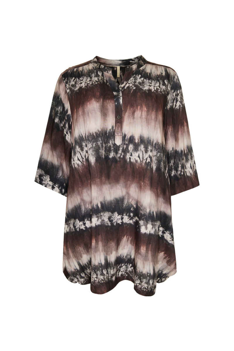 Cassiopeia tunika jilana tunic brun kombi