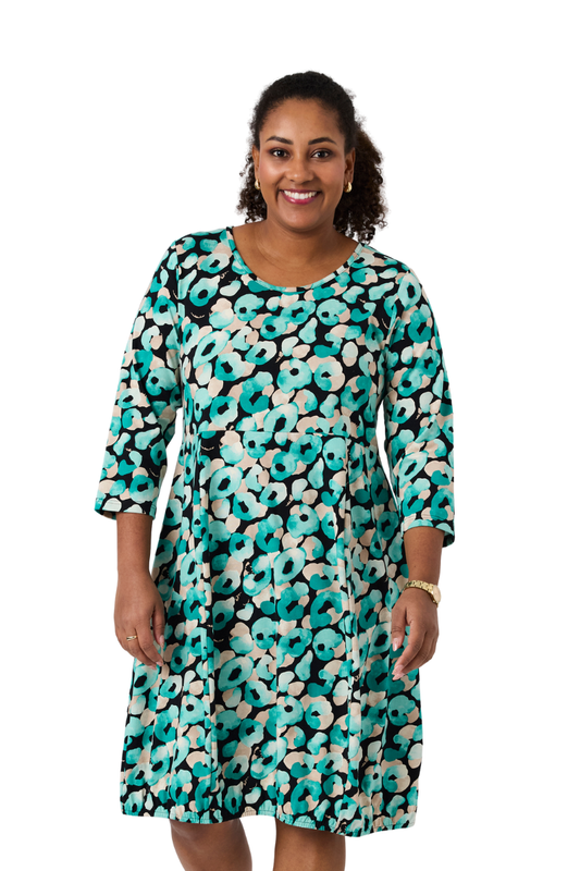 Pont Neuf Kjole PNHilda aqua grøn