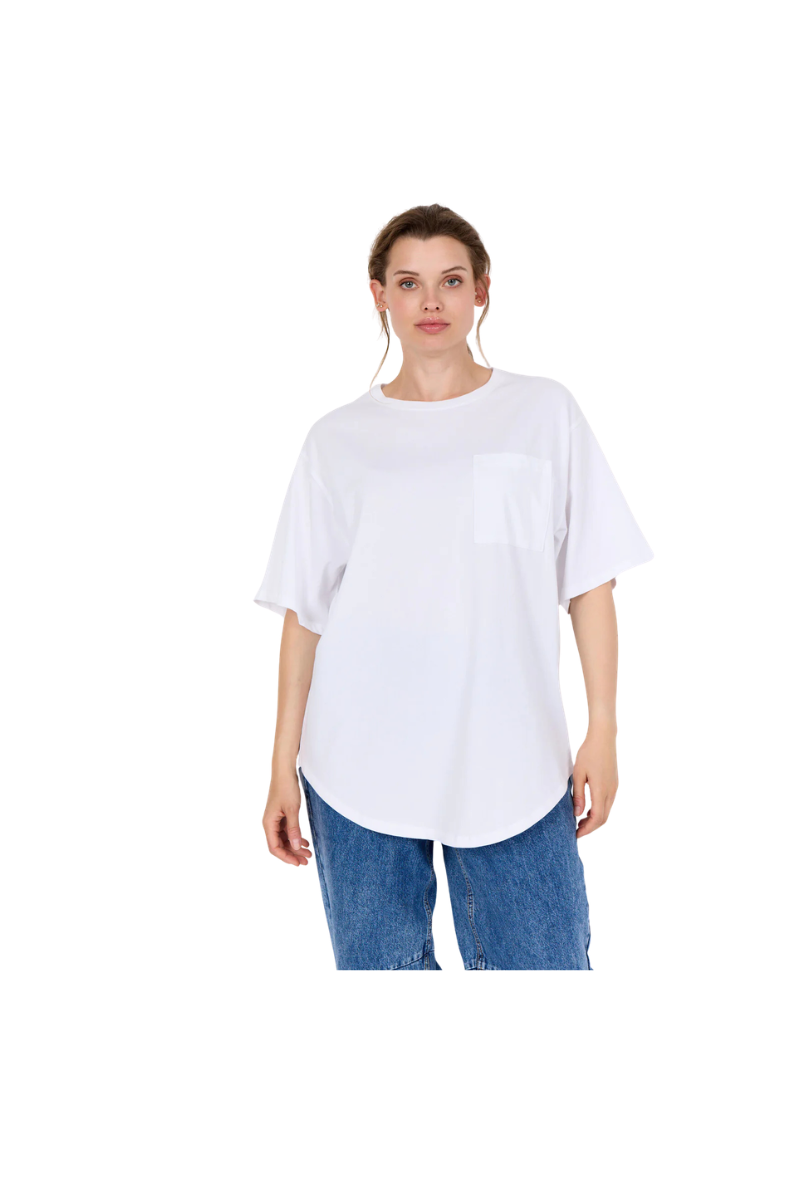 wasabi t-shirt verona 9 hvid