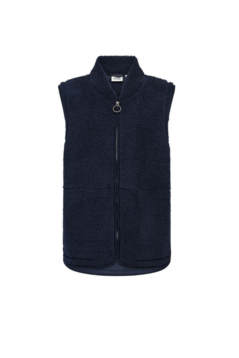 wasabi vest wa-nettie 1 navy
