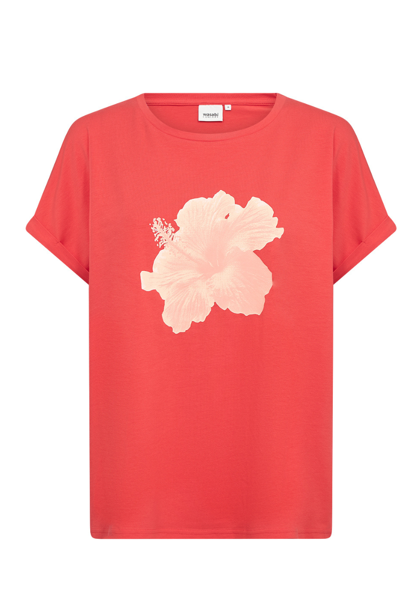 wasabi t-shirt wa-helene 1 rød