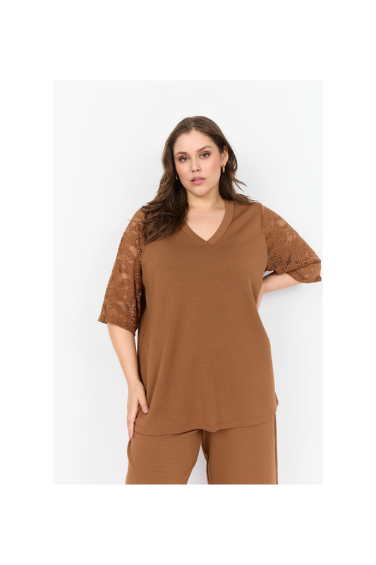 wasabi bluse wa-sabina 65 brun