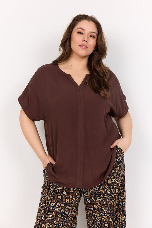 wasabi bluse wa-sia 1 brun