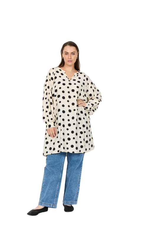 wasabi kjole wa-celia 3 hvid kombi