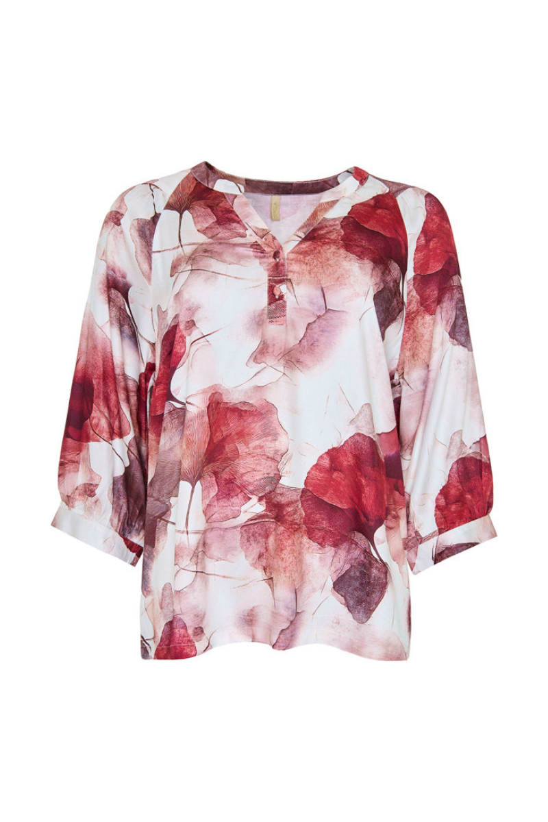 Cassiopeia bluse winessa blouse rød