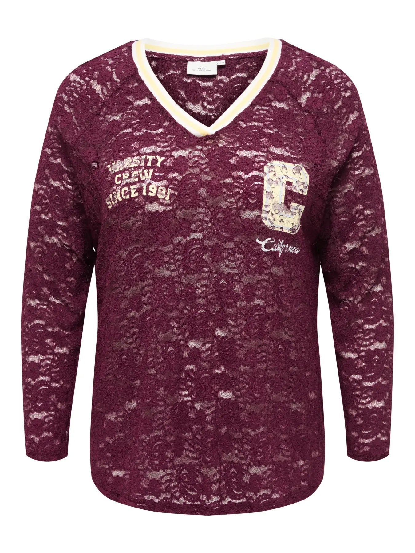 Only Carmakoma Bluse Carkia lilla